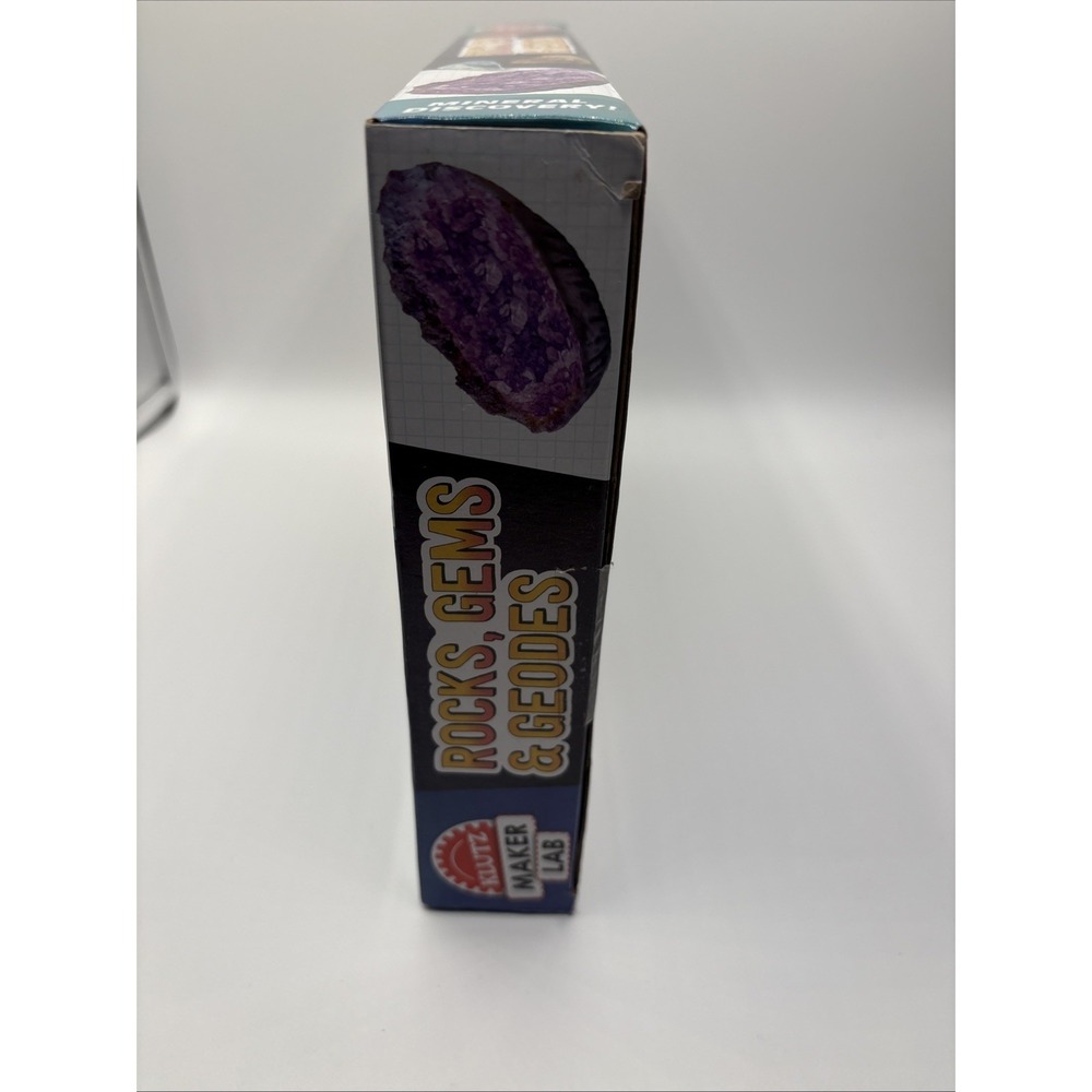 Rocks, Gems & Geodes/ Make Lab .STEM Kit . Open Box/ Book Missing. - Picture 5 of 9